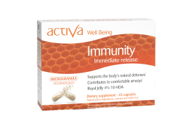 Activa Well-Being Immunity, 45 vege caps Activa Well-Being Immunity, 45 vege caps